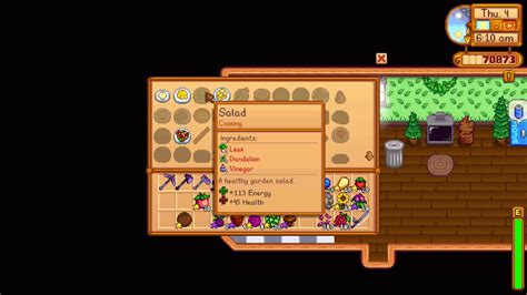 <strong>Template:Collections Cooking</strong>. . Salad stardew valley